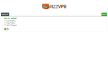 Tablet Screenshot of help.wizzvps.com